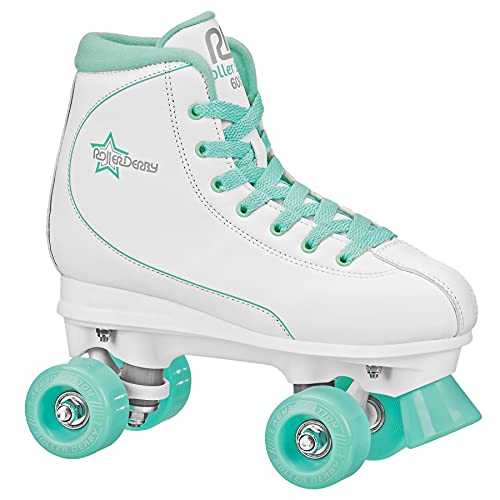 Women's Roller Derby Roller Star 600 Quad Skates - White Mint Size 9