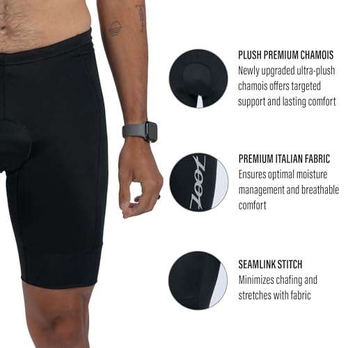 Zoot Men's Core Tri 9" Running Shorts - Medium, Jet Black