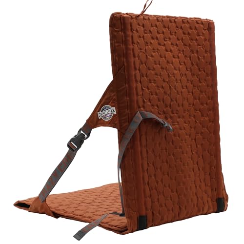 Crazy Creek HEX 2.0 PowerLounger Camping Chair & Sleeping Pad, Copper/Slate