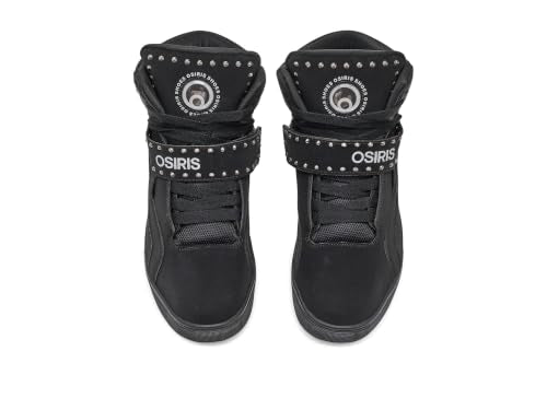 Osiris Mens Rize Ultra Skate Shoes Black/Black, Size 10 - High Comfort & Style
