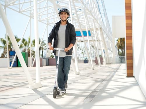 Razor A5 Air Kick Scooter Black - Adjustable Handlebar, Long Deck, Pneumatic Tires