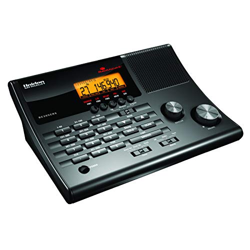 Uniden BC365CRS 500-Channel Analog Scanner Alarm Clock FM Radio, One Size
