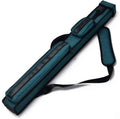 California Pool Cue Champion 3x4 Teal Green Billiard Cue Case Nylon Leatherette