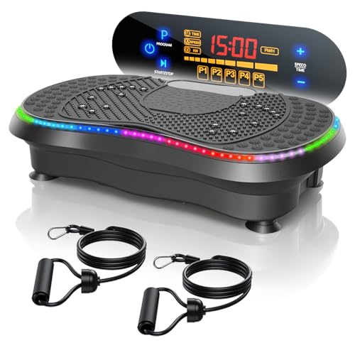 Large Vibration Plate Exercise Machine for Full-Body Workout - Bigger