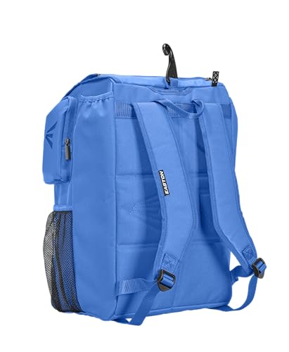 Easton MAV1 Baseball Backpack with Dual Bat Sleeves & Shoe Compartment - Columbia Blue