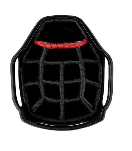 Sun Mountain Men's C130 Cart Golf Bag 2026 Model Black Steel Red