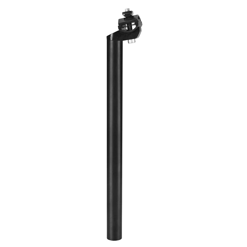 TRIWONDER Bike Seat Post 350mm Aluminum 25.4-31.6mm, 6 Sizes, Black 02