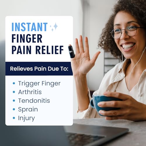 Small Padded Trigger Finger Splint - Adjustable Support for Pain Relief