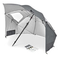 Bright Gray 8-Foot Sport-Brella UPF 50+ Shelter with Side Panels & Tilt