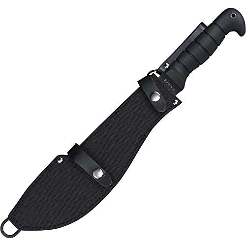 KA-BAR Machete Cutlass 11-inch Carbon Steel Fixed Blade for Camping & Outdoors