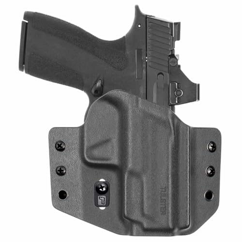 Tulster Black OWB Contour Kydex Holster for Smith & Wesson M&P Shield X - Optic Compatible
