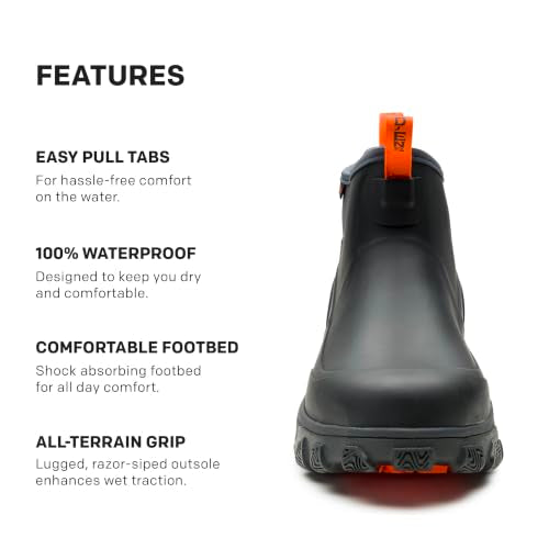 Grundéns Men's Deviation 6-Inch Ankle Boot - Anchor Variation