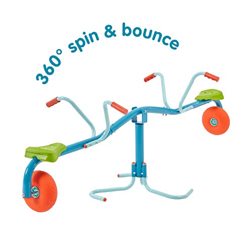 TP Spiro Spin Teeter Totter - Bounces & Spins 360° for Kids Blue/Green