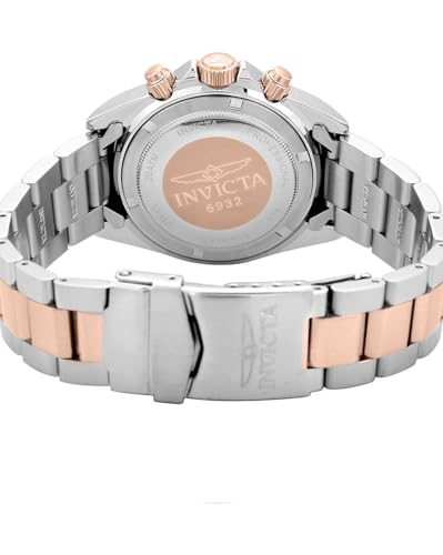 Invicta Speedway Men's 39mm Quartz Watch with Black Dial - Stainless Steel