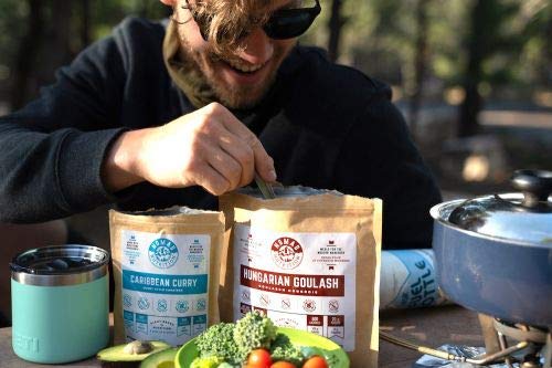 Nomad Nutrition Hungarian Goulash - Instant Freeze-Dried Camping Food | Plant-Based, Vegan, Gluten-Free | 112g