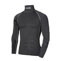EALER Hockey Compression Shirt with Neck Guard - Boys Medium Long Sleeve