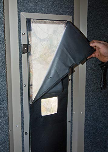Universal Box Blind Curtain Kit - Concealment & Easy Setup for Hunting Blinds