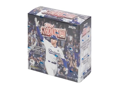 2025 Topps Stadium Club Baseball Mega Trading Card Box with Autographs & Parallels