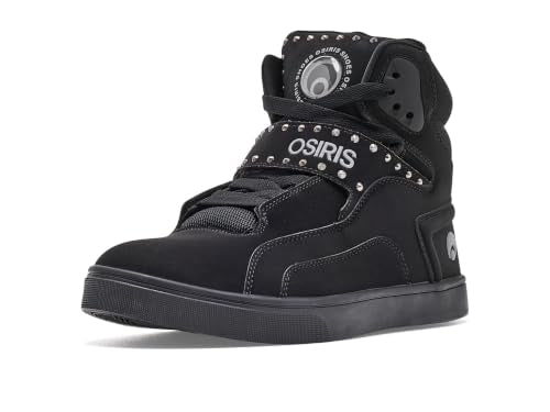 Osiris Mens Rize Ultra Skate Shoes Black/Black, Size 10 - High Comfort & Style