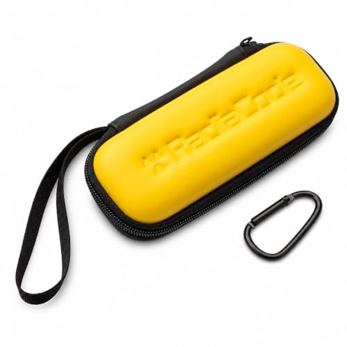 Yellow Hard Protective Case for Radiation Detector 102/103/103G with Wrist Loop & Carabiner