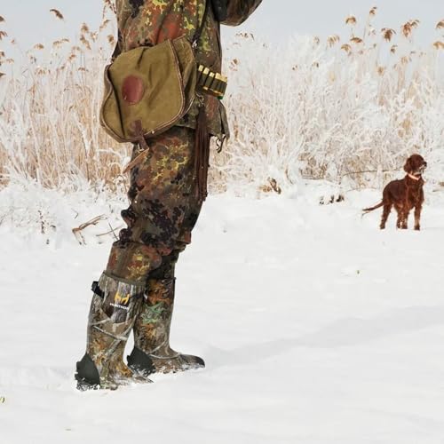 Hunthor Men’s Camo Hunting Boots -1600g Insulation, -20°F Rated, Next Camo