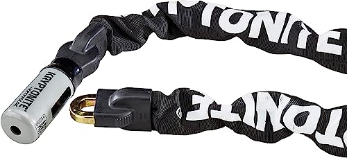 Heavy Duty Bicycle Chain Lock 4ft 9mm Manganese Steel Anti-Theft with Keys