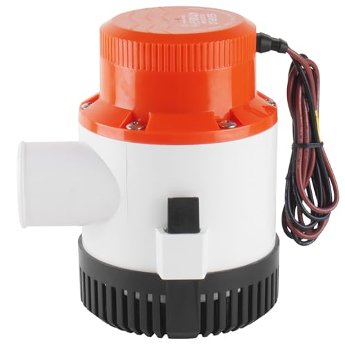 SEAFLO 4700 GPH Bilge Pump 12V Marine Submersible Pump with 2" Outlet & 4-Year Warranty