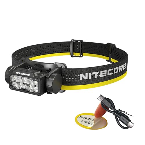 Nitecore HC60 UHE 1600 Lumens Rechargeable Headlamp for Camping Hiking Running
