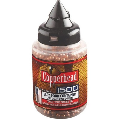 Crosman 737 Copperhead BB's 1500 Count, 4 Pack of 1500