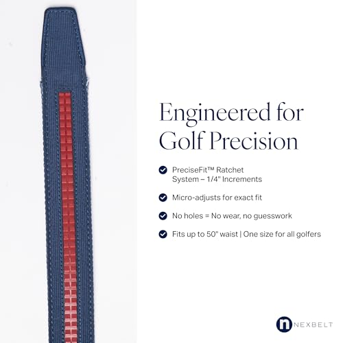 Braided Ratchet Golf Belt - Stretch Fit Up to 50 Inches - Men's Casual & Golf Accessory