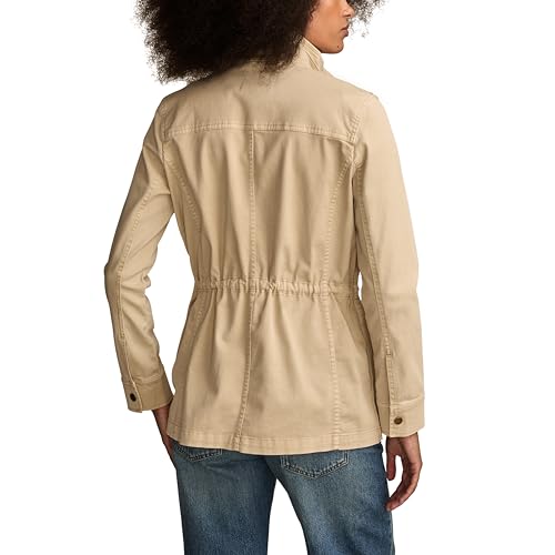 Lucky Brand Women's Utility Jacket - Small Wood Ash Outerwear