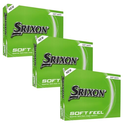 Srixon Soft Feel Golf Balls - 36 Pack White, 14 Variations