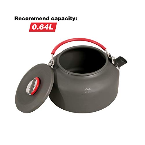 Lightweight 0.8L Camping Kettle for Outdoor Tea & Coffee - Variation of THIS listing