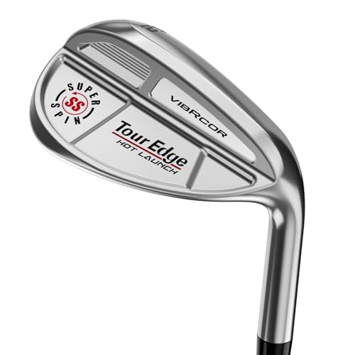 Golf Wedge Pack - Tour Edge Hot Launch VibRCor 3 Wedges with Max Control & Spin