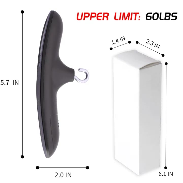 Archery Bow Scale 110lb Peak Weight with LED Display and Hold Function