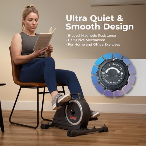 Dary Grey 2-in-1 Magnetic Pedal Exerciser for Full Body Cardio & Therapy