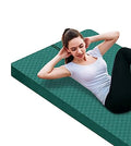 Nuveti Extra Long Exercise Yoga Mat 183x80x20mm - Green, Non Slip, Thick Support