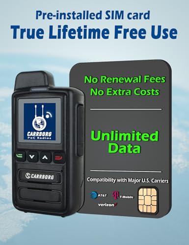 Global 4G LTE Walkie Talkies with Unlimited Range & Secure Encrypted Communication