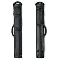 2x4 Hard Shell Pool Cue Case - Black Waterproof Billiard Cue Holder with Accessories