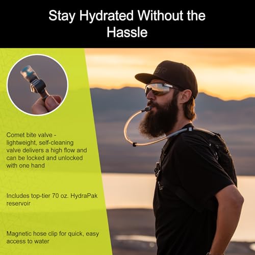 MSR Hydration Pack Black 2L Water Bladder for Outdoor & Off-Road Sports