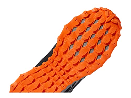 Saucony Unisex-Child Cohesion Tr14 Running Sneakers 2 Wide Black/Orange