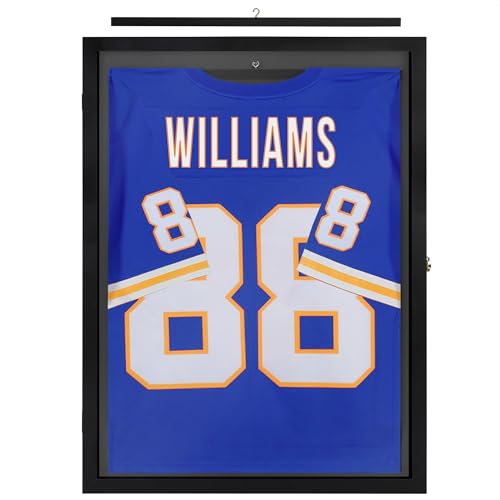 Americanflat 23x31 Jersey Display Case Black - Standard Jersey Frame
