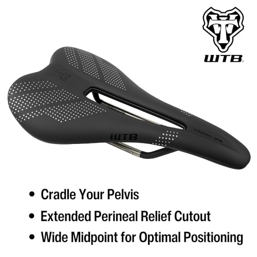 WTB Gravelier Titanium Bike Saddle - Endurance Gravel & Mountain Cycling Seat