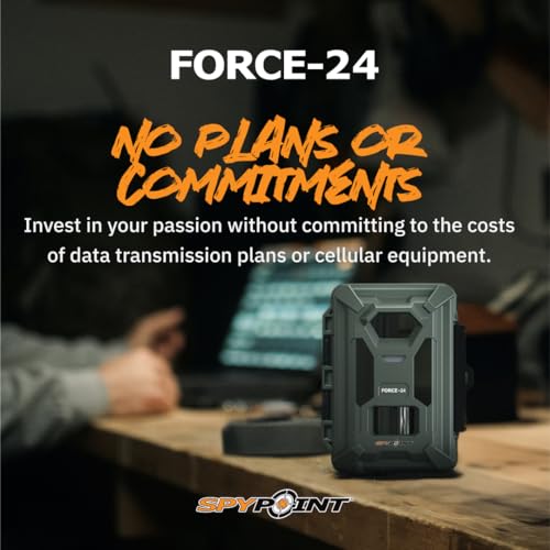 SPYPOINT FORCE-24 2-Pack No Cellular Trail Camera with Night Vision & 2K Video