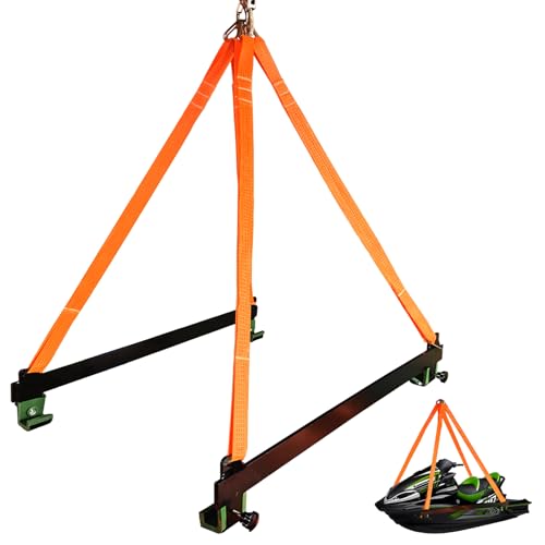 Watercraft Lift Sling 2800lbs Capacity for Jet Ski & Boat Transportation