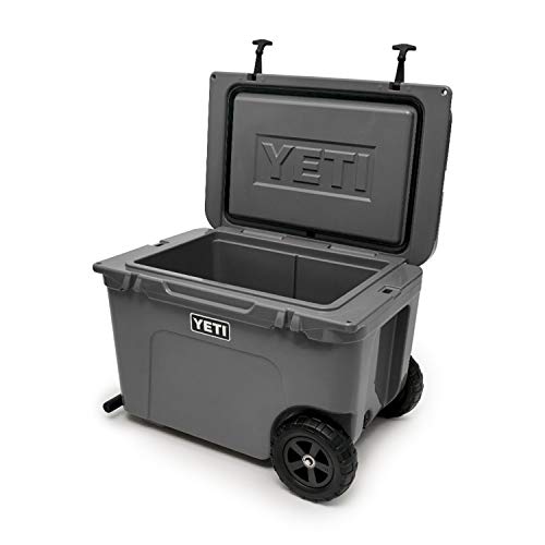 YETI Tundra Haul Charcoal Wheeled Cooler - Portable, Heavy-Duty Insulated Cooler