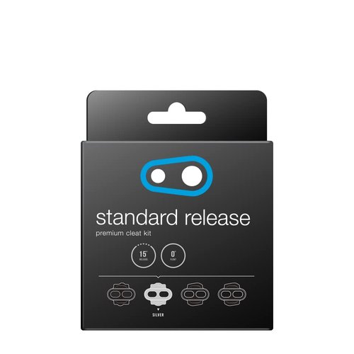 Crankbrothers Pedal Cleat Standard Release 0 Degree Float Silver
