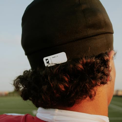 Football Helmet Liner with Padded Crown and Breathable Fit for Men and Youth - Black