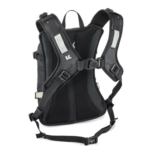 Kriega R20 Backpack - Black, 20L Hydration & Commute Pack with Reflective Safety