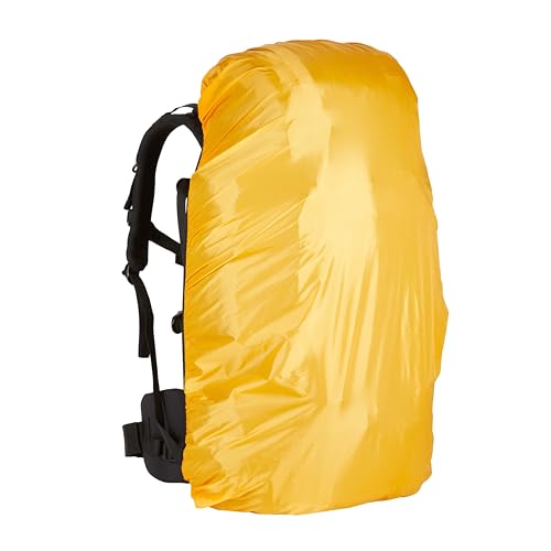 Amazon Basics 75L Internal Frame Hiking Backpack with Rainfly - Black
